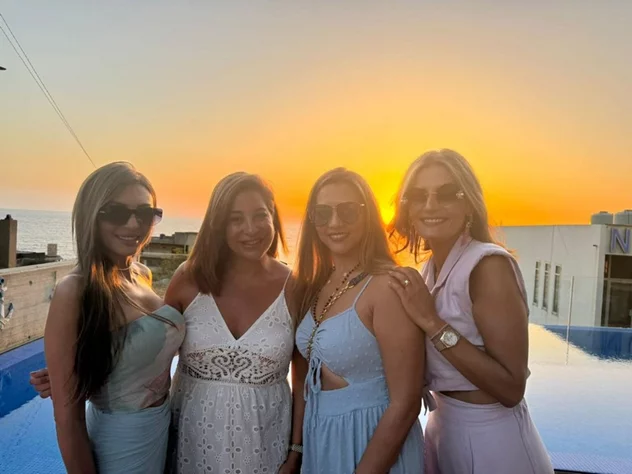 Sunset Gathering at Karam Residence in Amchit